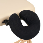 Pokrycie frotte na podgłówek - czarne