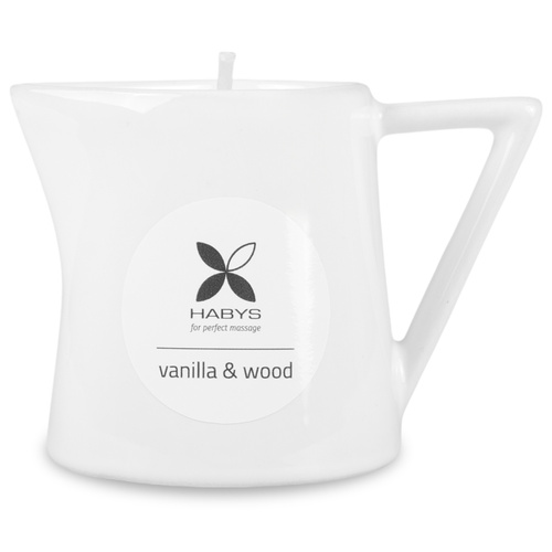 Świeca do masażu ciała - Vanilla & Wood 110 ml