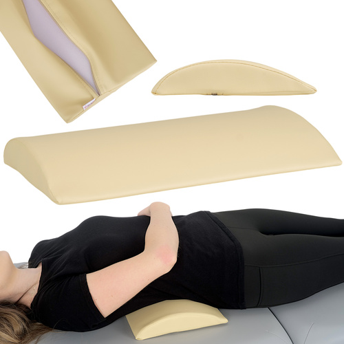 Półwałek lędźwiowy do masażu - 40x25x5 (tapicerka Comfy Base)