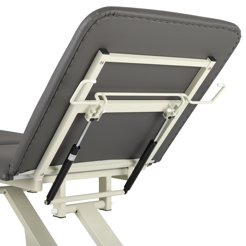 Stół rehabilitacyjny, do masażu, hydrauliczny Ultima H3 - szaro biały