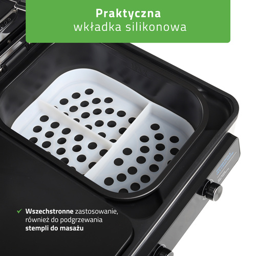Wielofunkcyjny podgrzewacz do kamieni i olejków