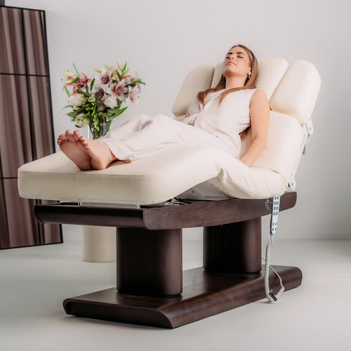 Calma – elektryczna leżanka SPA z 4 silnikami i dwoma kolumnami | Habys