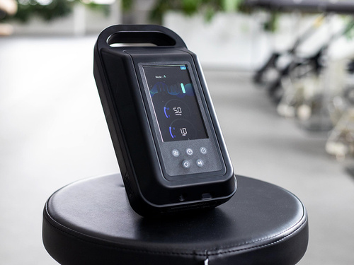 Masażer uciskowy Pro 8, 8-komorowe mankiety XXL, wkład grzejący, przewody powietrzne 