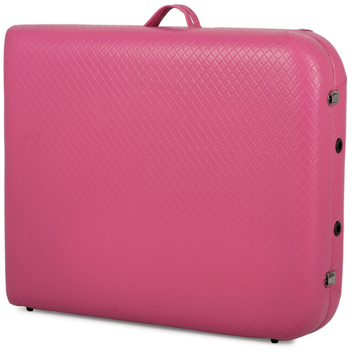 Łóżko kosmetyczne składane, do masażu Estetic Blush 75 cm - różowy