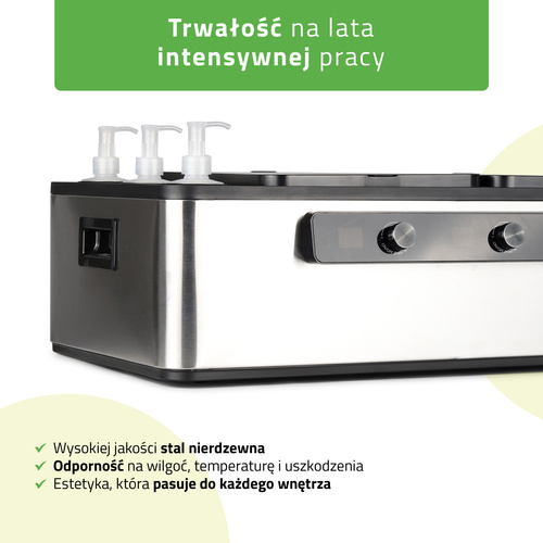 Wielofunkcyjny podgrzewacz do kamieni i olejków