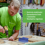 Przegląd i diagnostyka stołu składanego