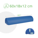 Półwałek do masażu pod stopy lub pod kolano - 60x18x12 (tapicerka Comfy Base)