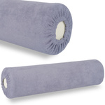 Prześcieradło frotte na wałek - 15x60 cm szare