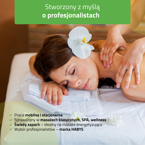 Olejek do masażu Daily Spa Apple Breeze, HABYS 500 ml