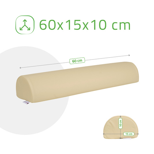 Półwałek do masażu - 60x15x10 (tapicerka Comfy Base)