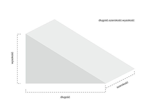 Klin do masażu - 20x25x10 - Vinyl Flex 29