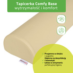 Półwałek do masażu - 60x15x10 (tapicerka Comfy Base)
