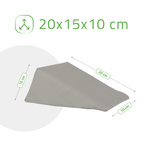 Klin do masażu - 20x15x10 (tapicerka Comfy Base)