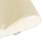Półwałek do masażu - poduszka pod kark (tapicerka Satin Comfort)