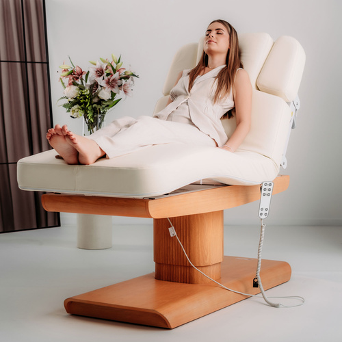 Solana – elektryczna leżanka SPA z podgrzewaniem i podłokietnikami | Habys
