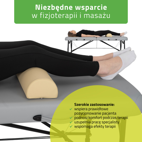 Półwałek do masażu - 60x15x10 (tapicerka Comfy Base)