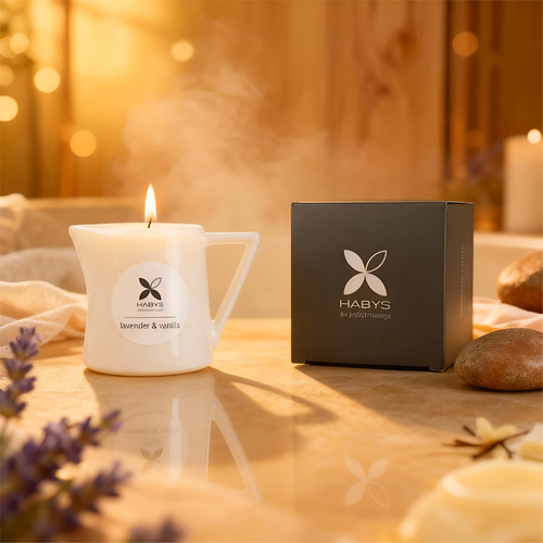 Świeca do masażu ciała - Lavender & Vanilla 110 ml