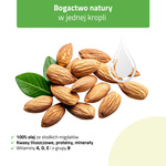 Zestaw do masażu twarzy HABYS: kamień Gua Sha jadeitowy + roller + naturalny olejek migdałowy 100 ml 