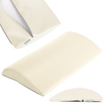 Półwałek lędźwiowy do masażu - 40x25x5 (tapicerka Satin Comfort)