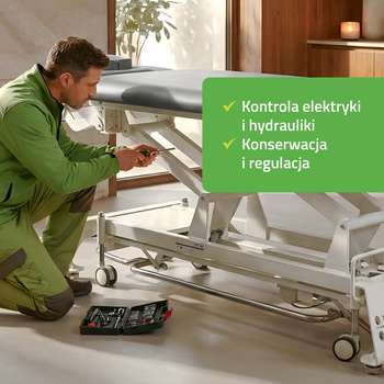 Diagnostyka stołu stacjonarnego (z dojazdem do klienta)