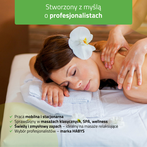 Olejek do masażu Daily Spa Jasmine Vanilla HABYS 500 ml 