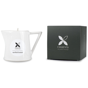 Świeca do masażu ciała - Vanilla & Wood 110 ml