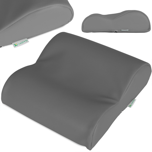 Półwałek do masażu - poduszka pod kark (tapicerka Satin Comfort)