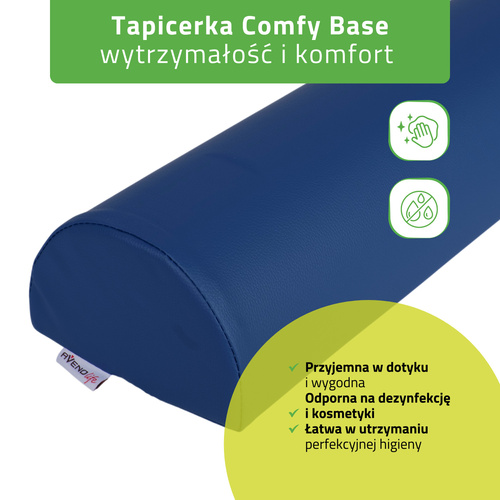 Półwałek do masażu - 60x15x10 (tapicerka Comfy Base)