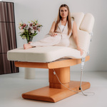 Solana – elektryczna leżanka SPA z podgrzewaniem i podłokietnikami | Habys