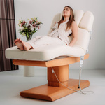 Solana – elektryczna leżanka SPA z podgrzewaniem i podłokietnikami | Habys