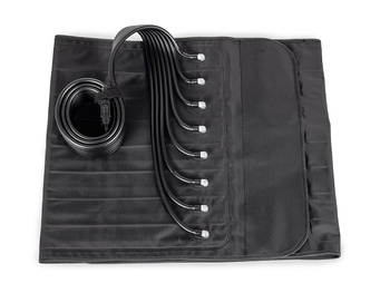 Mankiet do masażu uciskowego na biodra i brzuch, 8-komorowy, rozmiar uniwersalny, przewody powietrzne