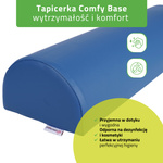Półwałek do masażu pod stopy lub pod kolano - 60x18x12 (tapicerka Comfy Base)