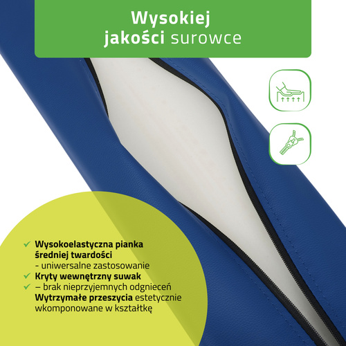 Półwałek do masażu - 60x15x10 (tapicerka Comfy Base)