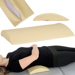 Półwałek lędźwiowy do masażu - 40x25x5 (tapicerka Comfy Base)