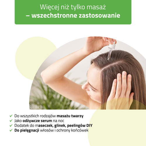 Olejek do masażu Nature Sweet Almond HABYS 100 ml z pipetą