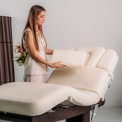 Calma – elektryczna leżanka SPA z 4 silnikami i dwoma kolumnami | Habys
