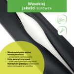 Półwałek do masażu pod stopy lub pod kolano - 60x18x12 (tapicerka Comfy Base)