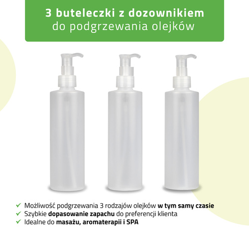 Wielofunkcyjny podgrzewacz do kamieni i olejków
