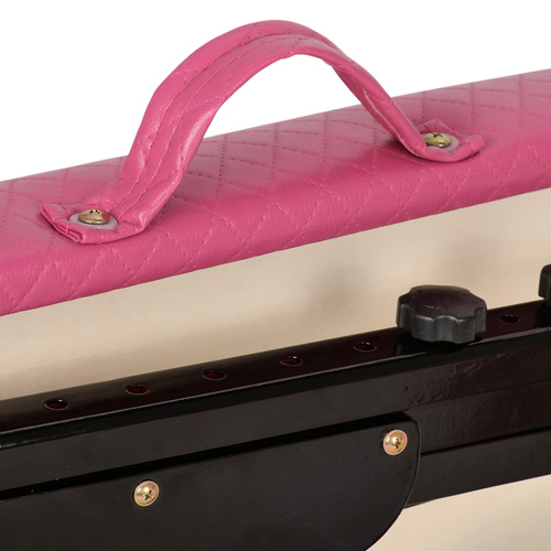 Łóżko kosmetyczne składane, do masażu Estetic Blush 75 cm - różowy