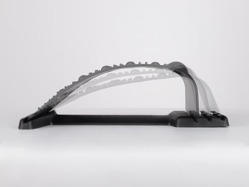 Przyrząd do rozciągania szyi i pleców Neck Stretcher zielono-czarny 