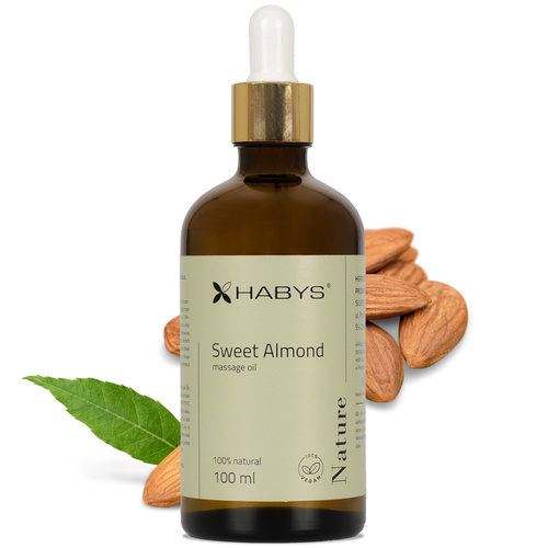 Olejek do masażu Nature Sweet Almond 100 ml z pipetą