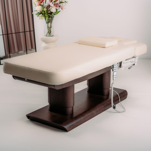 Calma – elektryczna leżanka SPA z 4 silnikami i dwoma kolumnami | Habys