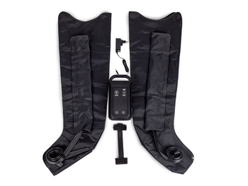 Masażer uciskowy Simple 4, 4-komorowe mankiety na kończyny dolne, rozmiar XXL, przewody powietrzne 