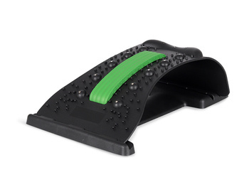 Przyrząd do rozciągania szyi i pleców Neck Stretcher zielono-czarny 