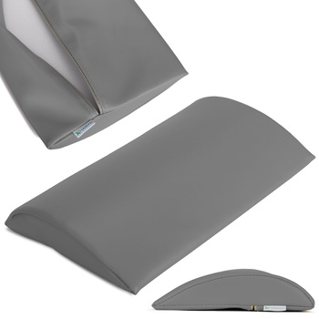 Półwałek lędźwiowy do masażu - 40x25x5 (tapicerka Satin Comfort)