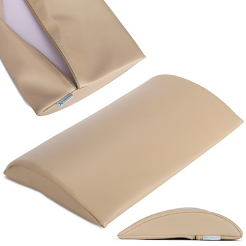 Półwałek lędźwiowy do masażu - 40x25x5 (tapicerka Vinyl Flex)