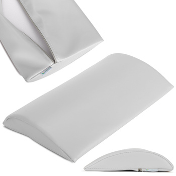 Półwałek lędźwiowy do masażu - 40x25x5 (tapicerka Satin Comfort)