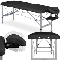 Stół do masażu Aero 60 cm - czarny | 5 lat gwarancji