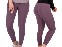 Legginsy damskie, liliowe
