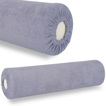 Prześcieradło frotte na wałek - 15x60 cm szare